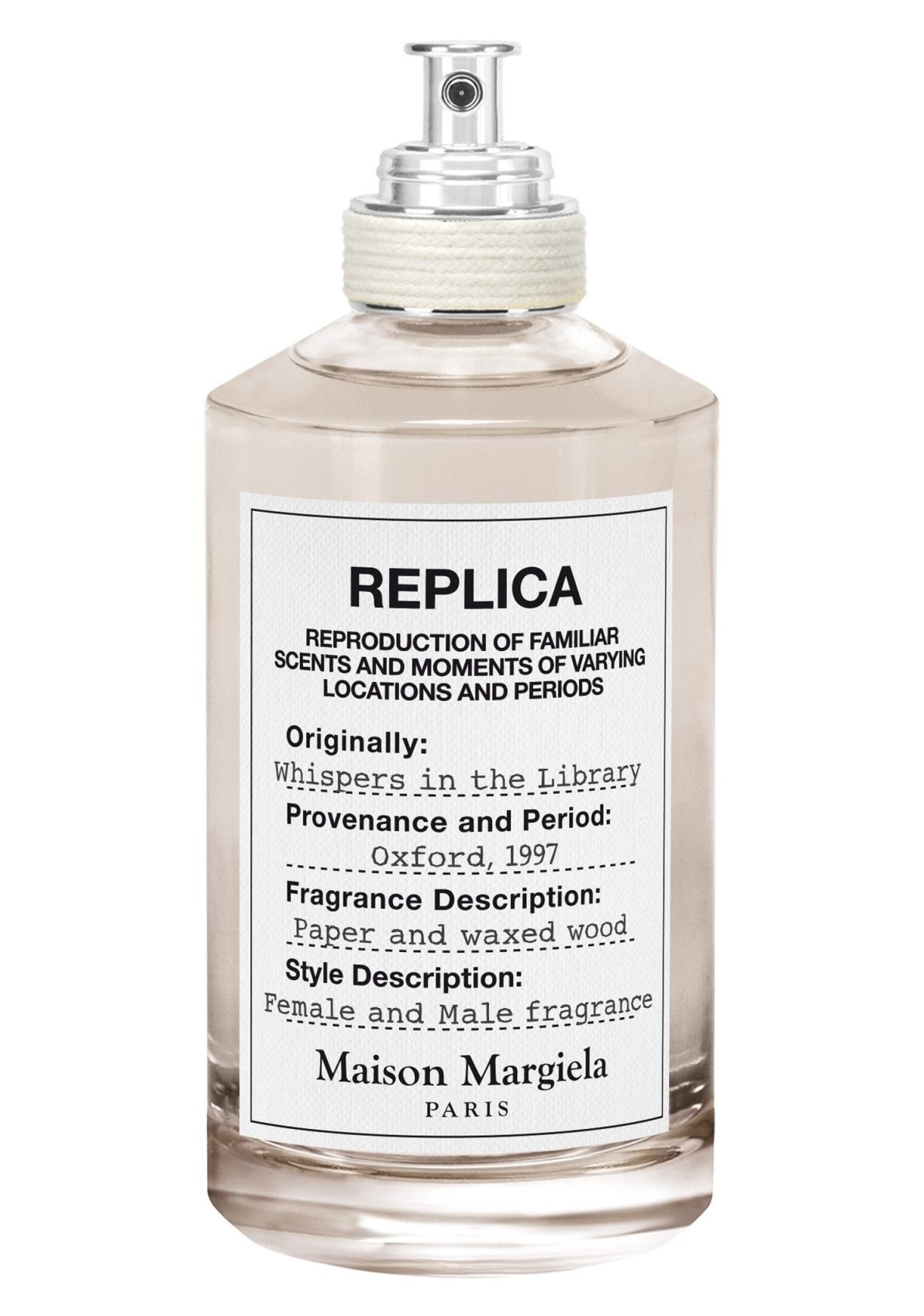 REPLICA Whispers in the Library Perfume | Maison Margiela