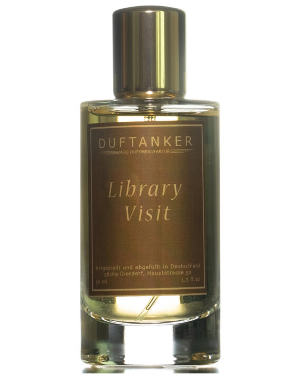 Library Visit MGO Duftanker perfume