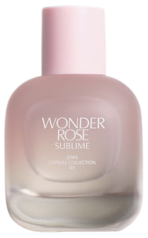 Wonder Rose Sublime Zara perfume - a new fragrance for women