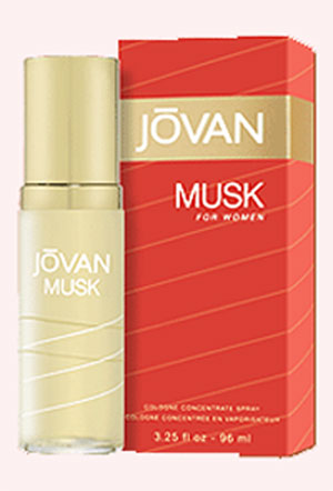 Musk Jovan perfume a fragrance for women 1972