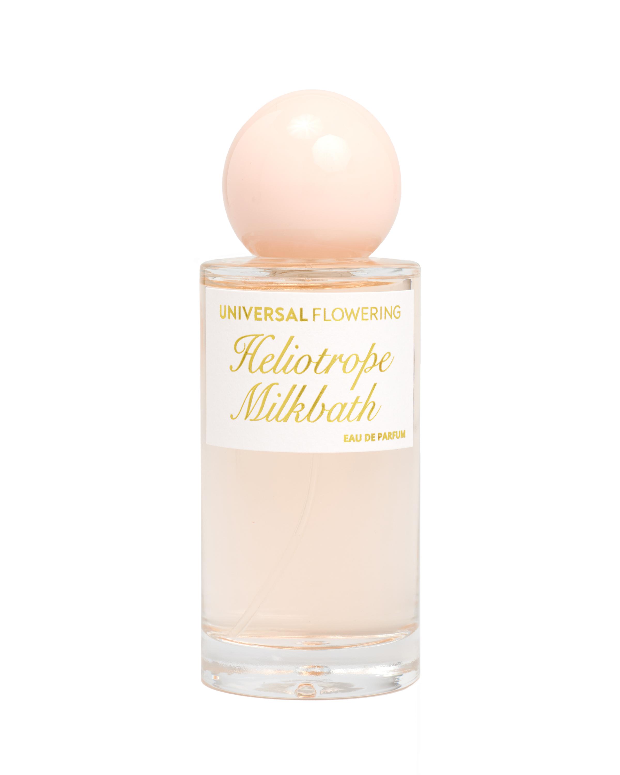 Heliotrope Milkbath Universal Flowering perfume a fragrance for