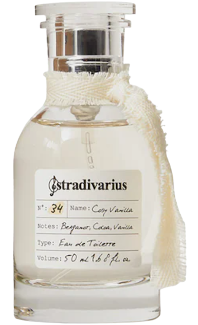 No 34 Cosy Vanilla Stradivarius בושם הינו ניחוח 2018 לנשים