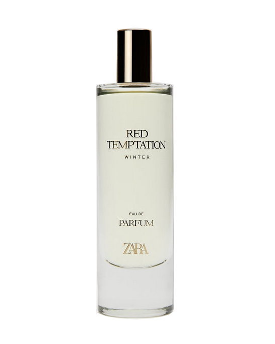 Red Temptation Winter Eau de Parfum Zara perfume a fragrance for