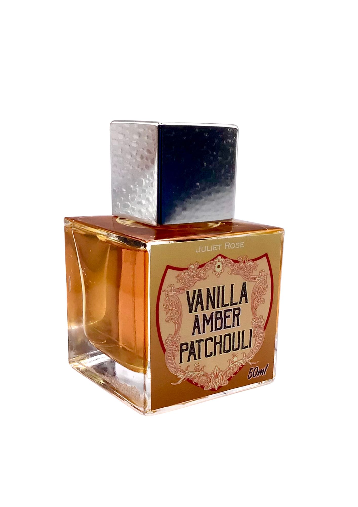 Vanilla Amber Patchouli Juliet Rose perfume a fragrance for