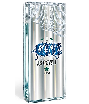 香水(男性用) I Love Just Cavalli Him 60ml EDT Roberto Cavalli Just Cavalli I Love Him Eau de Toilette da