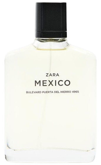 Mexico Bulevard Puerta Del Hierro 4965 Zara cologne - a fragrance