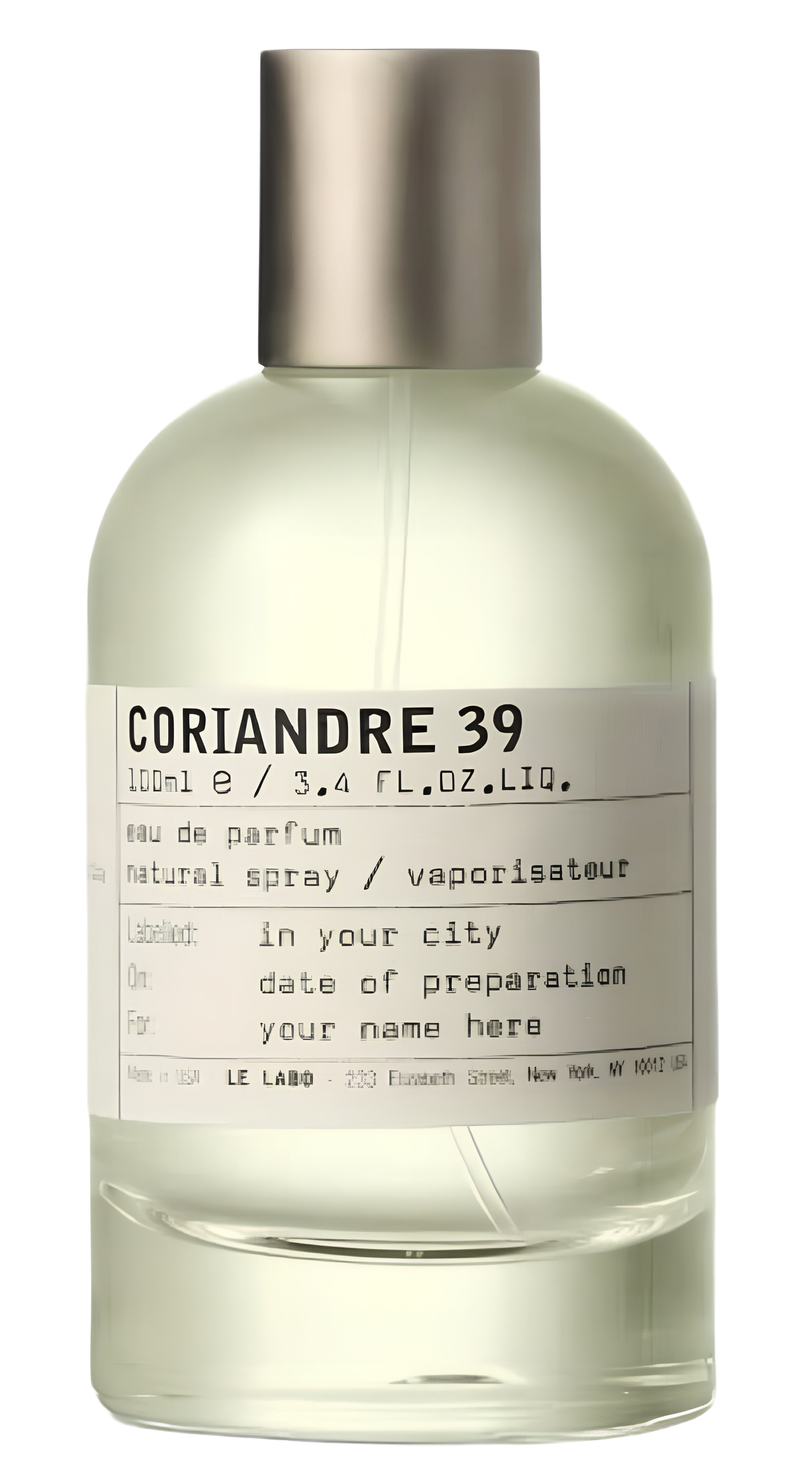 Coriandre 39 Mexico Le Labo perfume - a new fragrance for