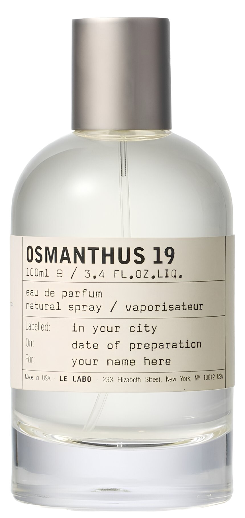 【在庫処分大特価!!】 Osmanthus 19 Kyoto Le Labo perfume - a new fragrance for 香水(ユニセックス)