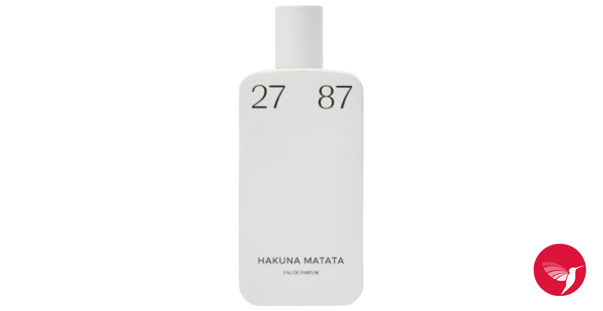 HAKUNA MATATA 27 87 香水 87ml Hakuna Matata 27 87 perfume - a new fragrance for women and