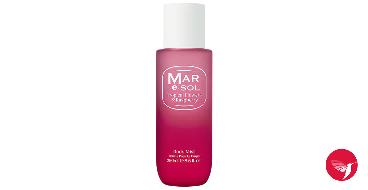 Tropical Flowers & Raspberry Body Mist Mar e Sol fragancia - una ...