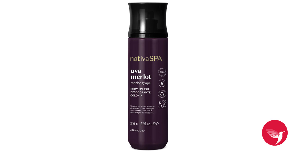 nativaSPA uva merlot ボディローション oBoticário Uva Merlot O Boticário perfume - a new fragrance for women 2025