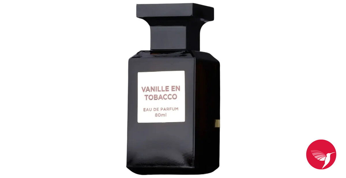 does tobacco vanille smell like cigarettes Vanille en Tobacco Fragrance World perfume