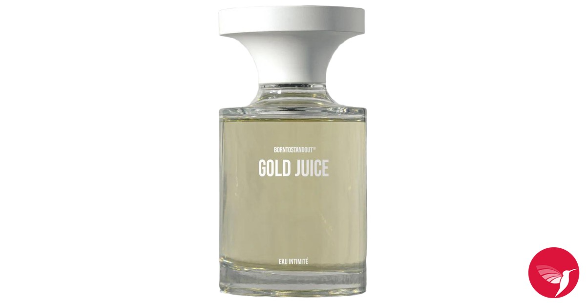 Gold Juice BORNTOSTANDOUT® perfume - a new fragrance for women and