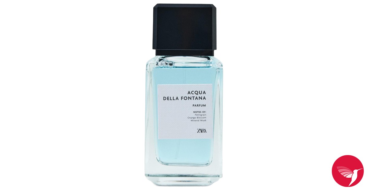 ZARA FANTASTA 香水 40ml Acqua della Fontana Zara 香水- 一款2026年新的中性香水