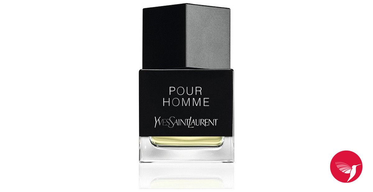 Yves saint laurent pour homme label hi-res stock photography and