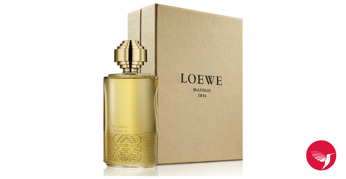 sobre el paseo del Prado Loewe perfume 