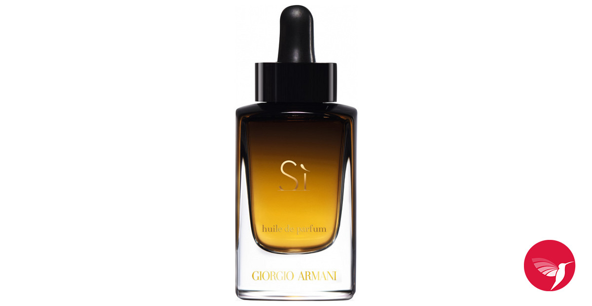 si huile de parfum giorgio armani