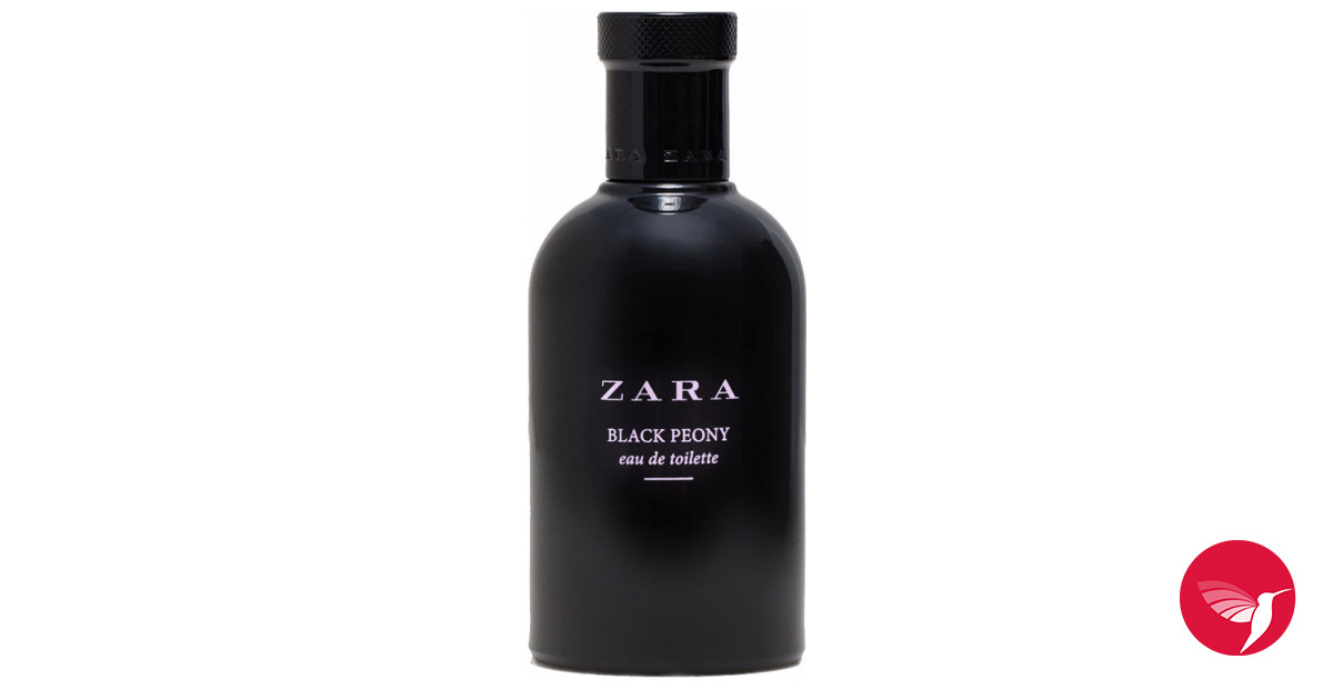 zara black peony eau de toilette
