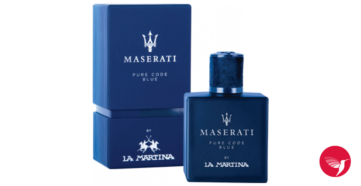 Maserati Pure a Martina for Code 2018 La Blue - cologne fragrance men