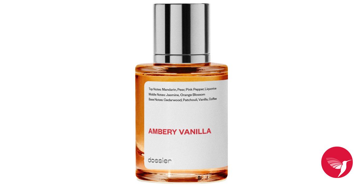 Ambery Vanilla Dossier perfume - a new fragrance for women 2022