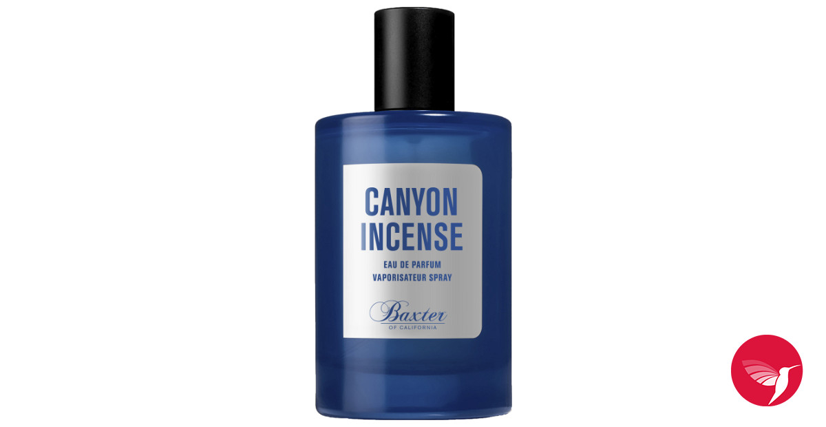 Canyon Incense Baxter of California perfume a new fragrance for