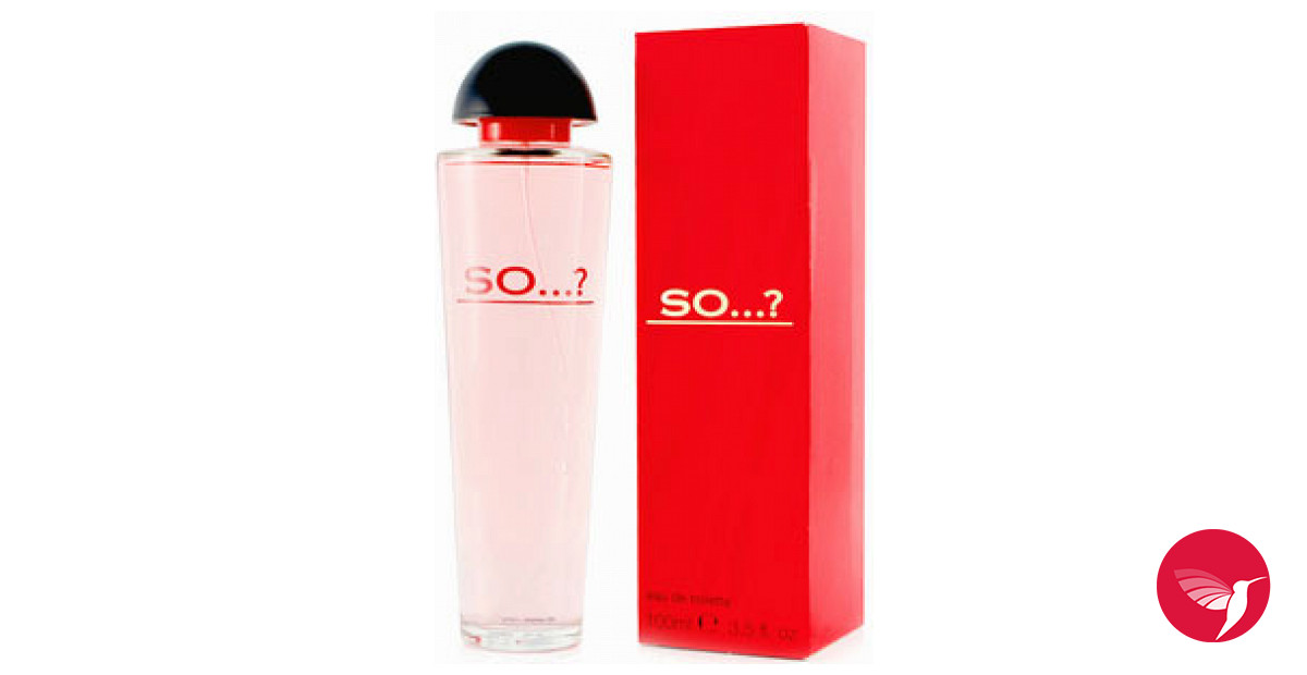 So discount red perfume