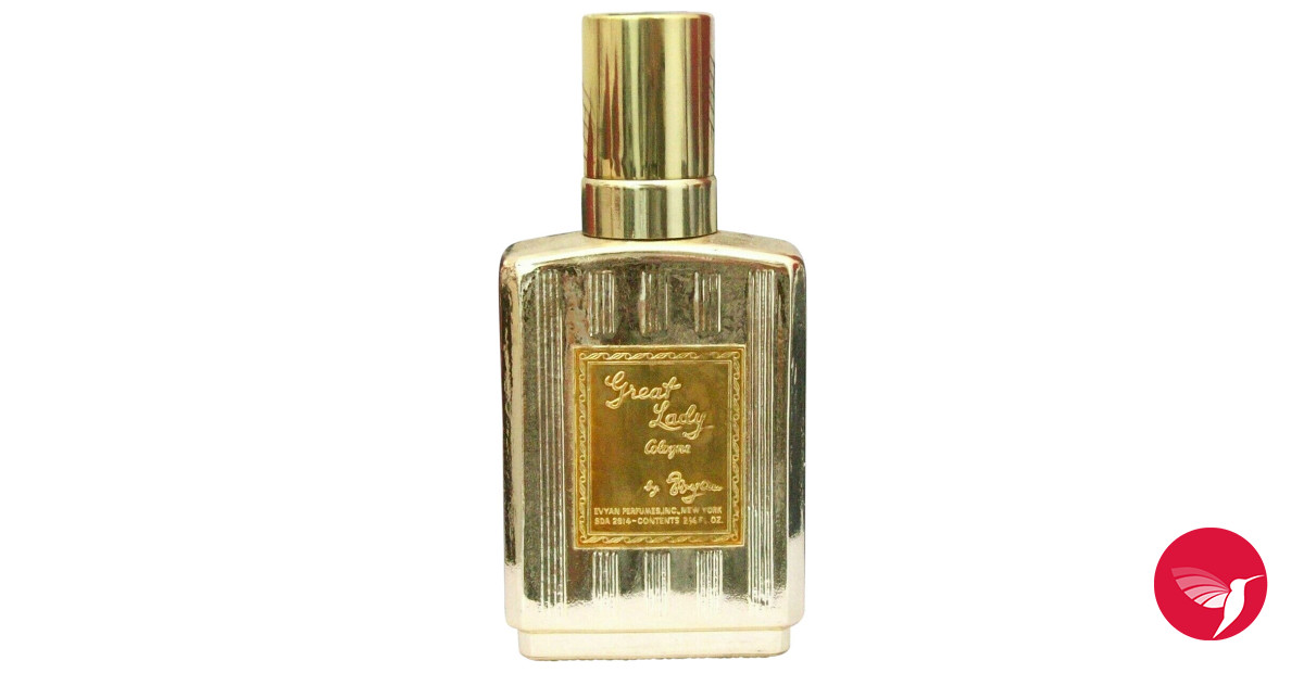 Great Lady Evyan perfume a fragrance for women 1957