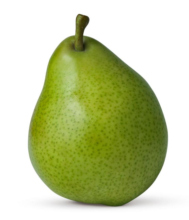 Pêras Anjou verdes