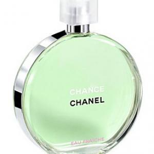 chanel light green perfume