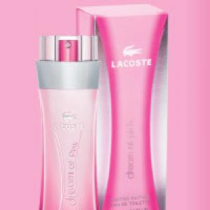 Dream of Pink Lacoste perfume - a for 2008
