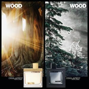 dsquared he wood silver wind wood