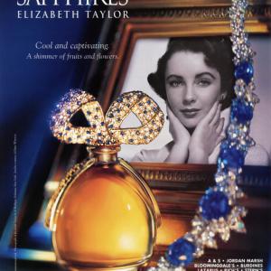 elizabeth taylor perfume diamonds and sapphires