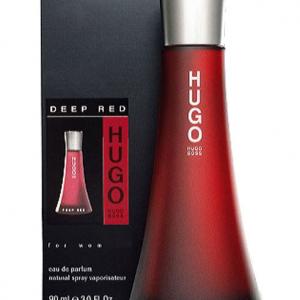 hugo boss deep red set