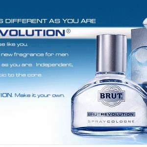 brut revolution spray cologne