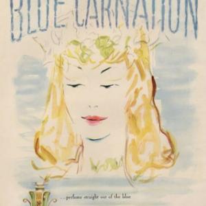 Blue Carnation Roger & Gallet perfume - a fragrance for women 1937