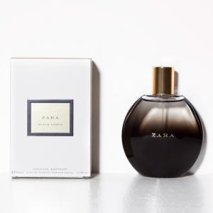zara black amber parfum intense