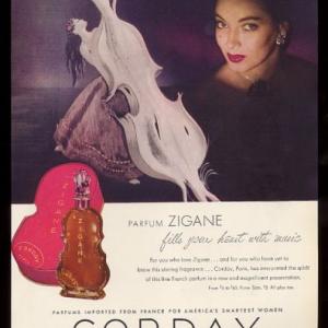 Zigane (Tzigane) Corday perfume - a fragrance for women 1937