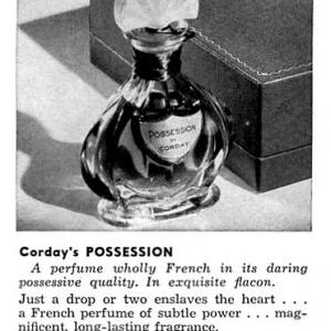 Possession Corday perfume - a fragrance for women 1937