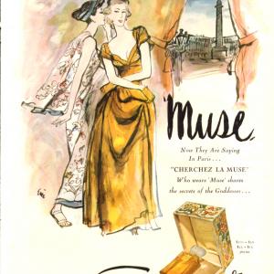 Muse Coty perfume - a fragrance for women 1946