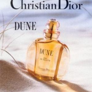 Kwelling Heup stroom Dune Dior perfume - a fragrance for women 1991