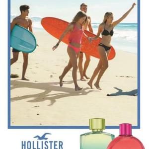  Hollister Wave 2, Eau de Toilette Spray, Men, 3.4 Ounce :  Beauty & Personal Care