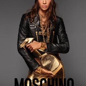 moschino gold couture