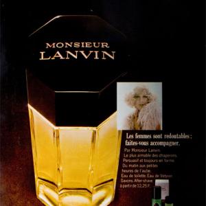 monsieur lanvin eau de toilette