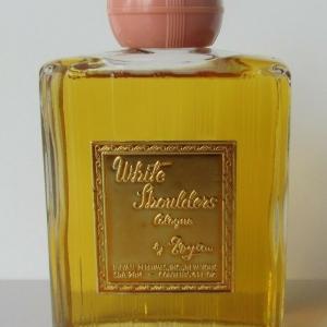 white shoulder perfume