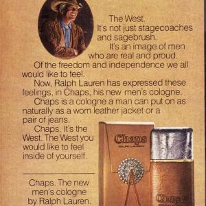 Chaps Ralph Lauren cologne - a fragrance for men 1979