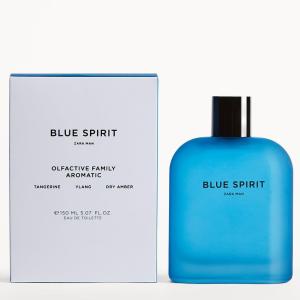 ZARA MAN BLUE SPIRIT Classic Collection 2.71 oz (80ml) EDT Spray NEW &  SEALED