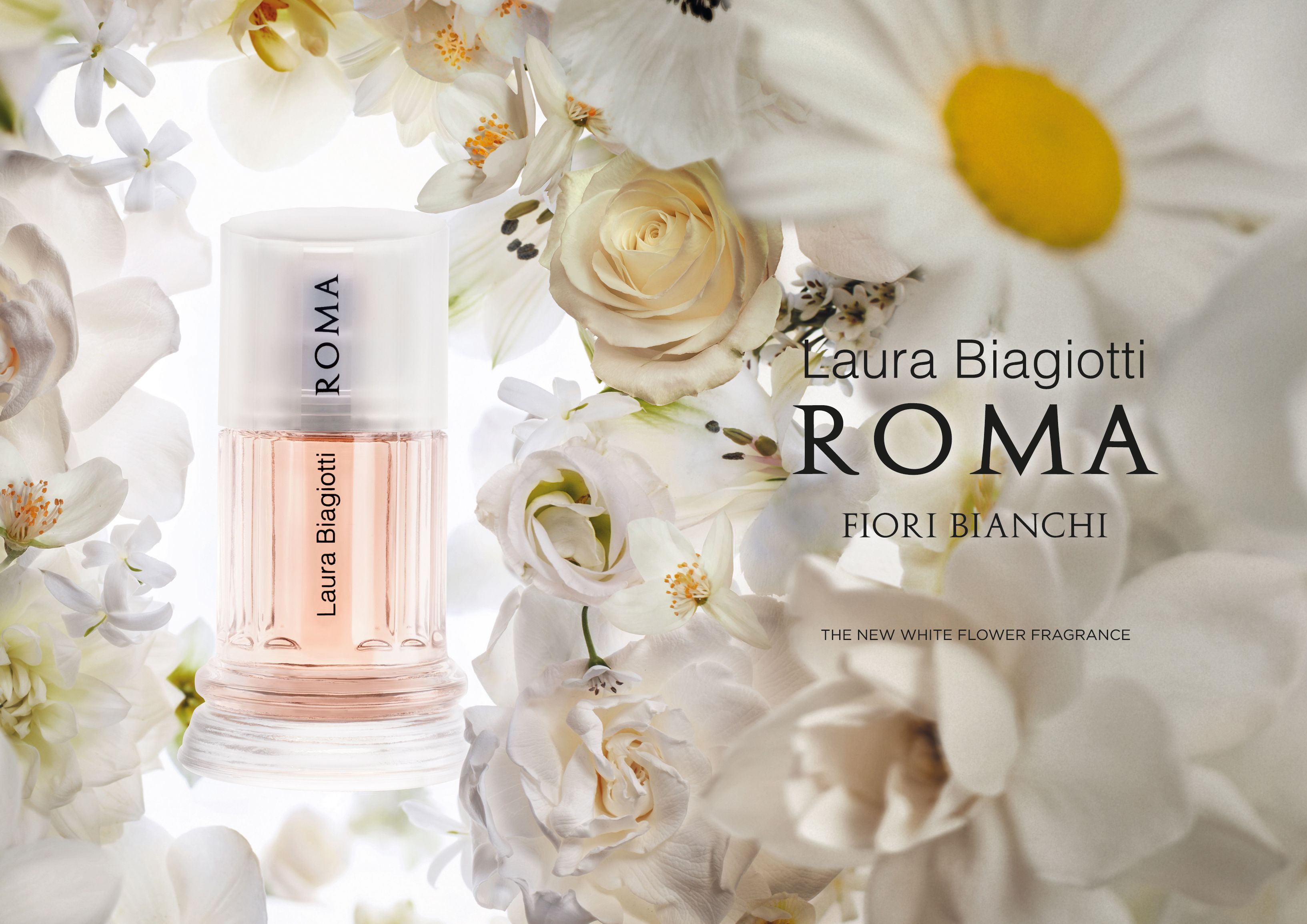 Roma Fiori Bianchi Laura Biagiotti perfume a new fragrance for women 2023