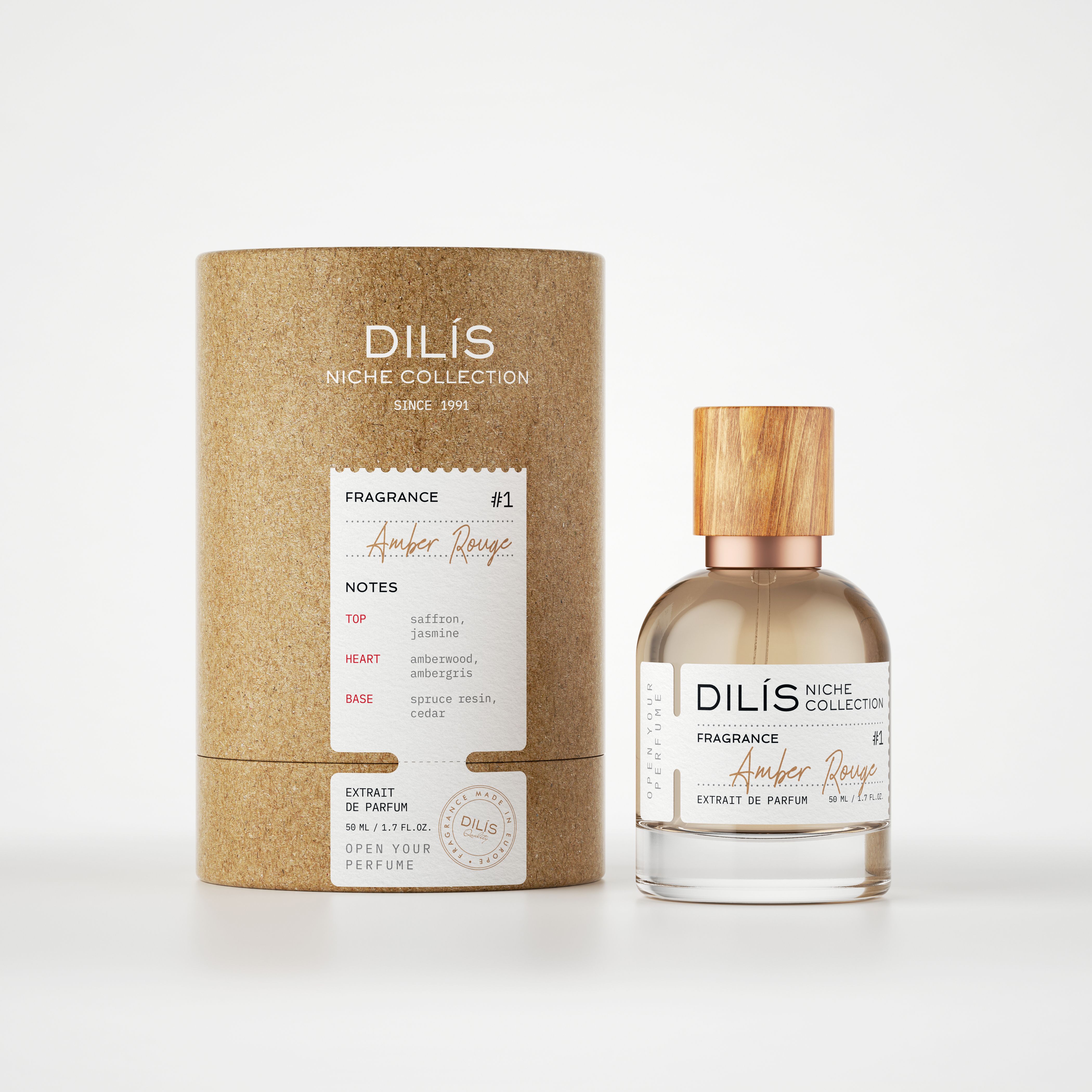 #1 Amber Rouge Dilís Parfum perfume - a new fragrance for women 2023