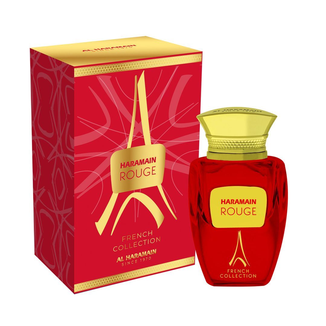 Amber Oud Rouge by Al Haramain Men 2 oz Eau de Parfum Spray