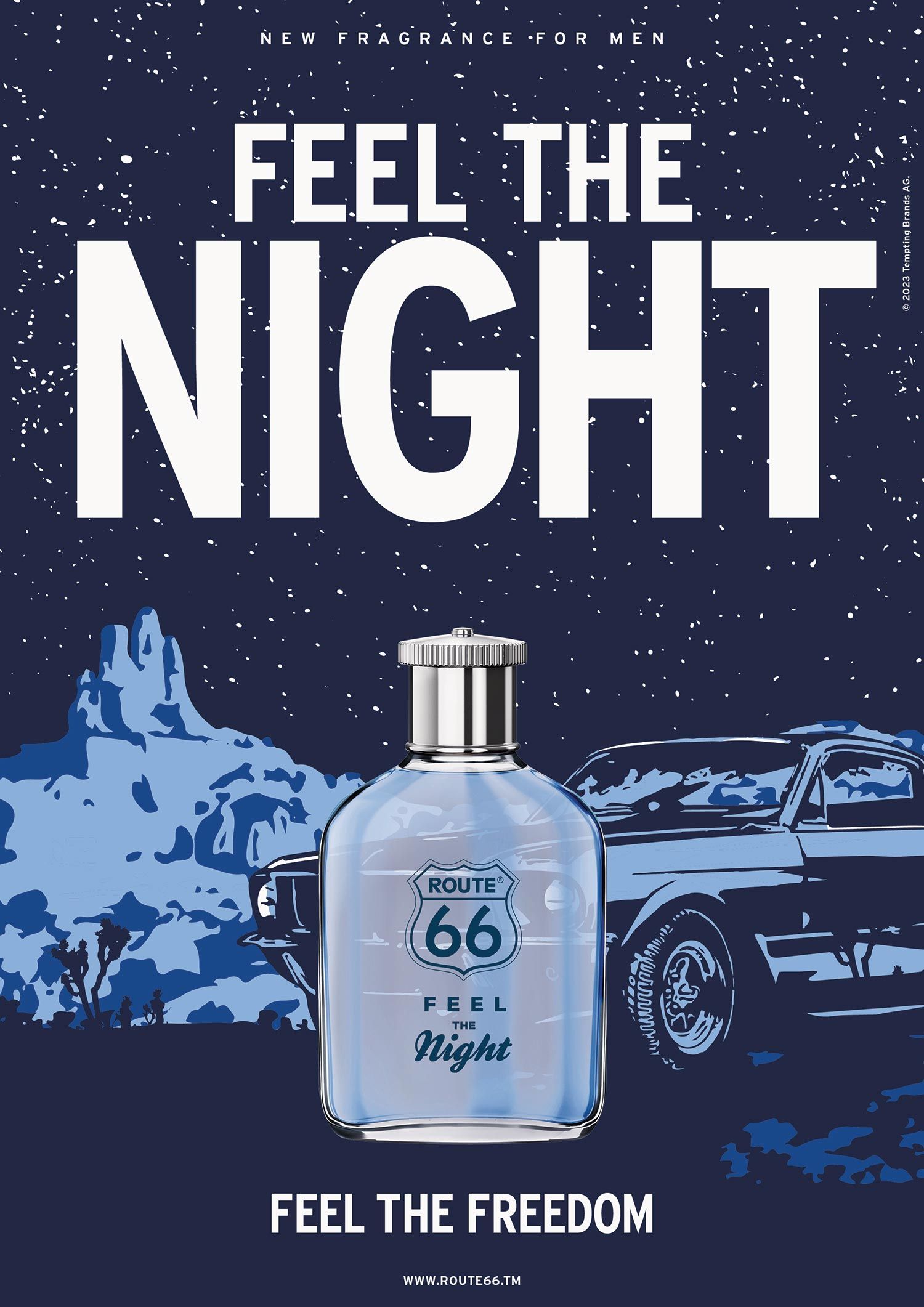 Feel The Night Route 66 одеколон - новий аромат для чоловіків 2023